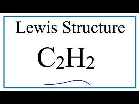 C2H2 Lewis Structure Tutorial - How to Draw the Lewis Structure for Ethyne or Acetylene