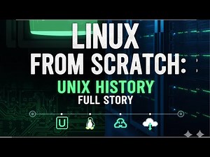 Linux from Scratch: Unix History Full Story | Build Linux from Scratch - Unix Origins Revealed