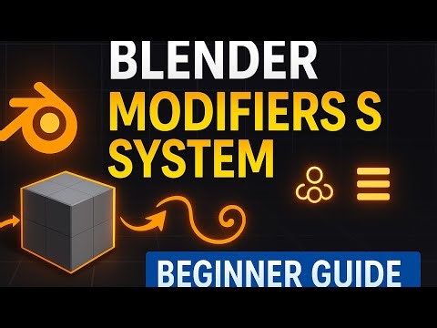Blender Modifiers Explained | Beginner’s Introduction to the Modifier System