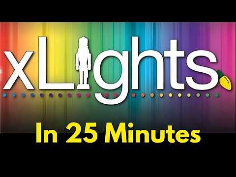 How To Use Xlights - Complete Quick Start Guide!!
