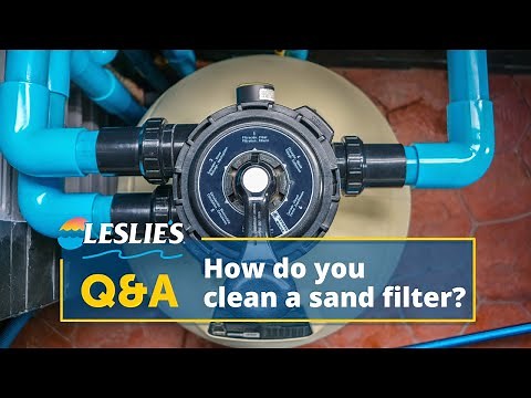 Q&A: How Do You Clean a Sand Filter? | Leslie's