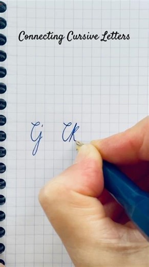How to Connect Cursive Letters | cursive handwriting | practice | handwriting | asmr