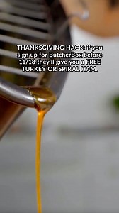 We're giving a FREE 10-14 lb turkey or 9 lb spiral ham in your first box when you sign up for ButcherBox today. Order by 11/18 to get yours in time for Thanksgiving. | ButcherBox