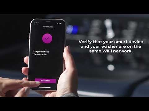 CONNECT YOUR GE PROFILE™ SMART WASHER with Built-In Alexa