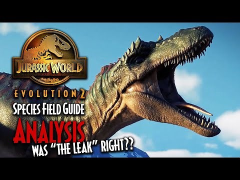 NEW BIG CARNIVORE! Qianzhousaurus Species Field Guide | Jurassic World Evolution 2 news | JWE 2
