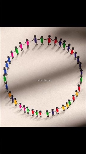 3d people chain ⛓️‍💥 #shorts #3d #art