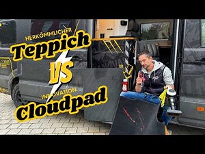 Carpet or Cloudpad in the motorhome: test and experiences from everyday life