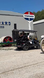Russell steam traction engine tractor driving 👍 Lathrop MO tractor show #tractor #tractorvideo #tractorshow #farmlife #farmer #farming #tractors #steamengine #steam #farmequipment #steampower #lathrop #farmmachinery #farmequipment | Someplace or Another