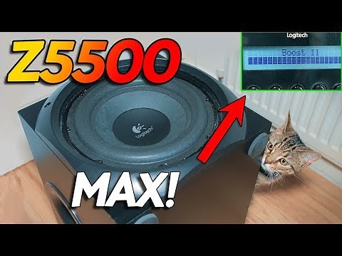 Logitech Z5500 At Max Volume? Okay!