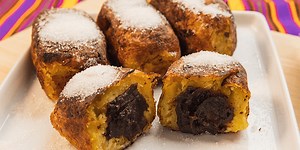 Pasos que debes seguir para preparar rellenitos de plátano y frijol