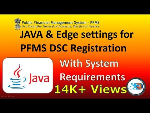 Java dsc configuration for pfms #how to #install and #configuration of #java in #pfms portal for DSC
