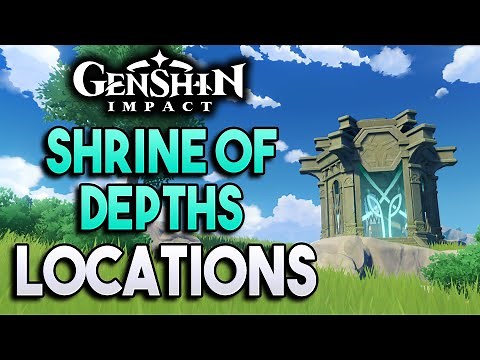 All Mondstadt Anemo Shrine Of Depths Locations -【Genshin Impact】