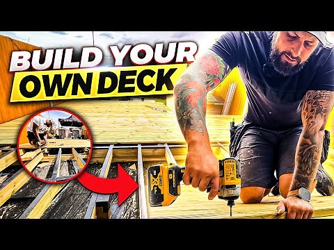 How To Build A Timber Deck & Frame - Easy Step By Step DIY Guide