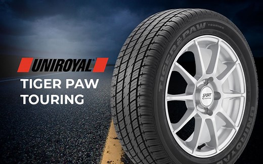 Uniroyal Tiger Paw Touring Review: Do The Stripes Give You More Grip? - The Tire Reviews