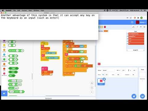 Custom text input on Scratch