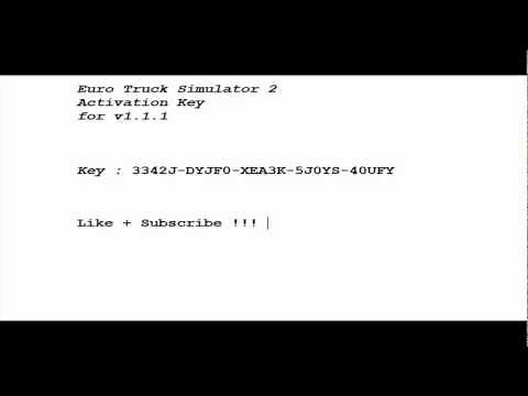 Euro Truck Simulator 2 Activation Key