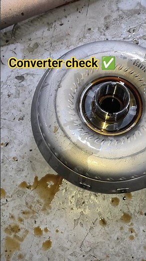 Automatic Transmission Torque Converter Check | Mechanic Tips😱how to check torque converter #shorts
