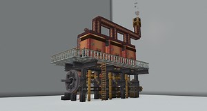 Elegant Steam Engine - CreateMod.com