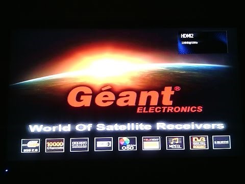 Mise à jour récepteurs satellites Geant hd 07 2016