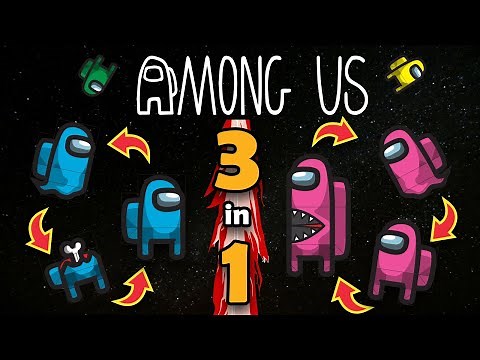 AMONG US | All 3 forms in 1! | PRINTABLE FREE TEMPLATES