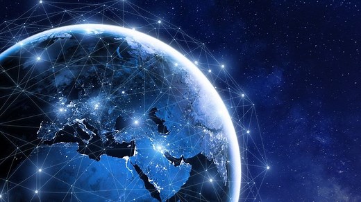 How many satellites orbit Earth?