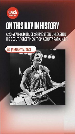 Favorite Springsteen Track? #WishOnThisDay #TheBoss #AsburyPark