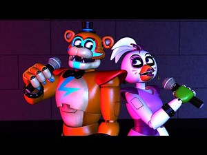 Glamrock Freddy x Glamrock Chica sing a love song duet (FNaF Security Breach | SFM animation)