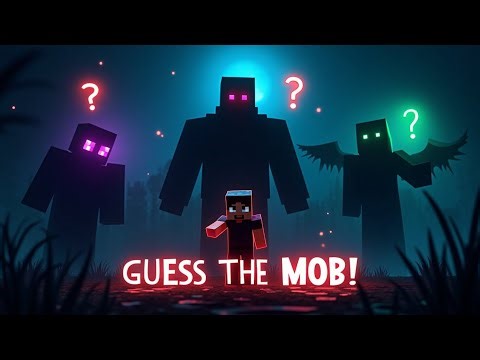 Guess the Mob! 🧩 Can You Identify These Mysterious Minecraft Creatures? 👀