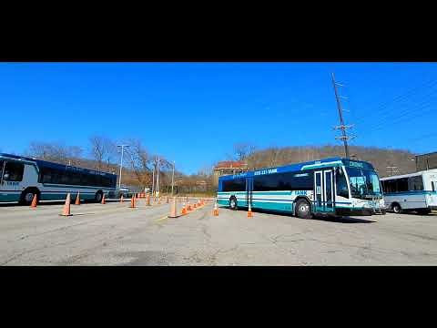 [CDL] Transit Bus Skills Test - Parallel Parking