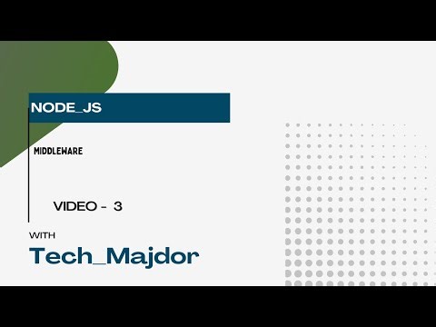 Middleware in Nodejs