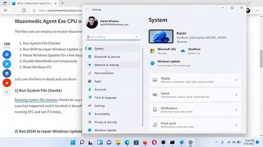 What is Waasmedic Agent Exe and How to fix High Disk/CPU Usage