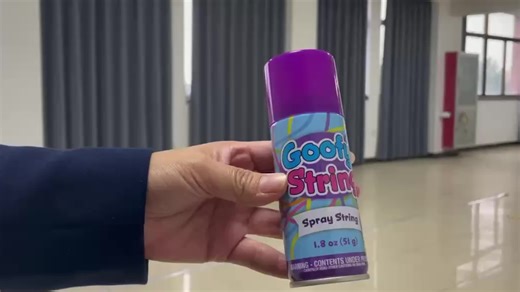 Spray String Ribbon Cheap 250ml Multi-color Christmas Silly String Spray
