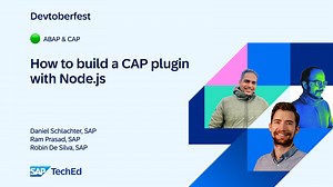 🟢 How to build a CAP plugin with Node.js