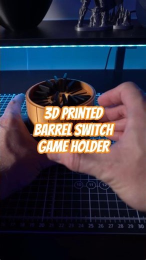 3D Printed Barrel Switch Game Cartridge Holder #3dprinting