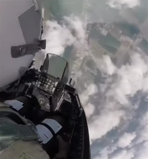 Inside the Cockpit of a Fighter Jet