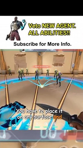 🧠 NEW Valorant Agent VETO’s Abilities Explained! 🔍