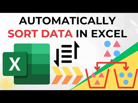 How to Automatically Sort Data in Excel When Data is Changed or Added