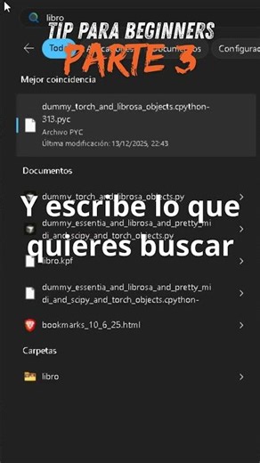 El truco más fácil para encontrar archivos #windows #tutorial #lifehack