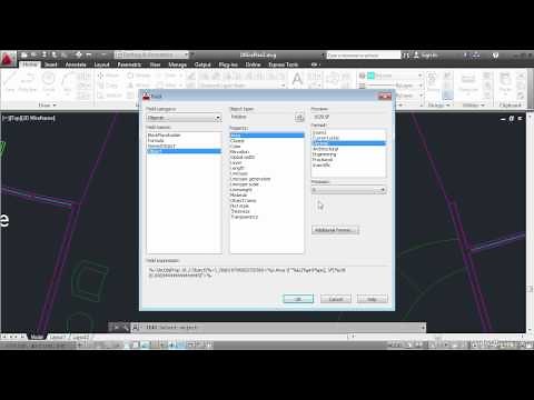 Using Fields to Display Areas