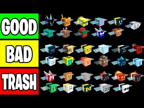 RANKING EVERY BEE In Bee Swarm Simulator!