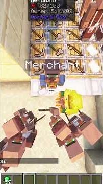 HOW TO SET UP HOUSE, BED AND CHEST IN MINECRAFT WITH VILLAGER WORKERS