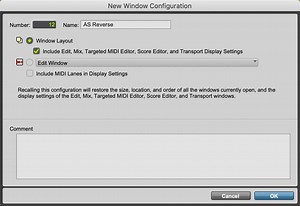 Use Window Configurations To Manage Plugins In Pro Tools