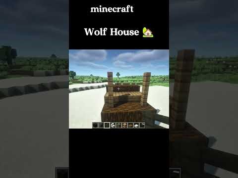 minecraft Wolf house