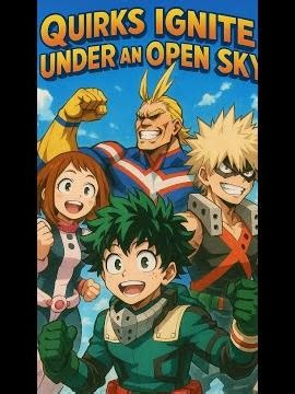 Quirks Ignite Under an Open Sky #MyHeroAcademia
