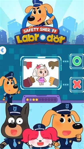 Safety Sheriff Labrador #83 - Is It Right to Touch Other Peoples Bodies Without Permission?