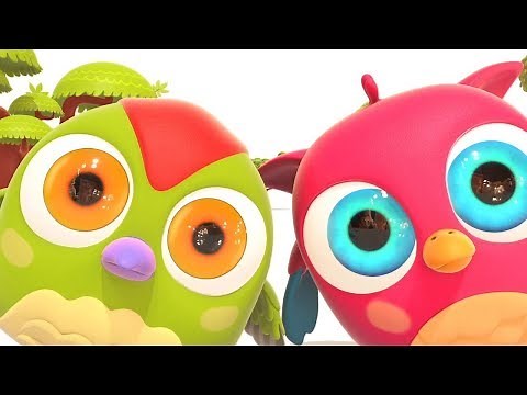 Juegos con el Búho Hophop. Dibujos animados en español. Vídeos para bebés.