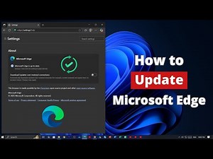 How to Update Microsoft Edge in Windows