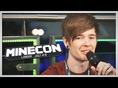 DANTDM INTERVIEW AT MINECON 2015!!