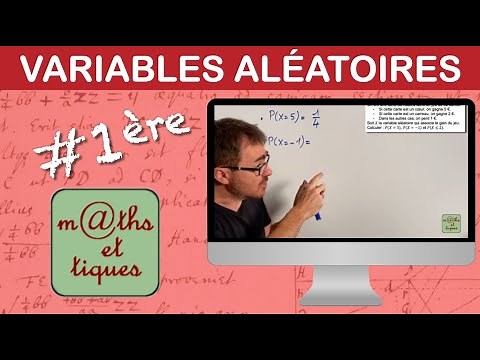 Calculer une probabilité avec une variable aléatoire (1) - Première