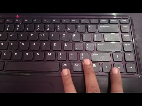 Laptop Screen Rotation Shortcut Keys | How to Rotate Laptop Screen